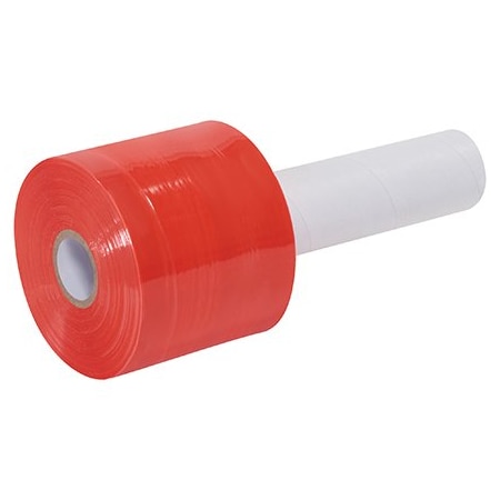 Bsc Preferred 3'' x 80 Gauge x 1000' Red Extended Core Bundling Film TNBEC303RED