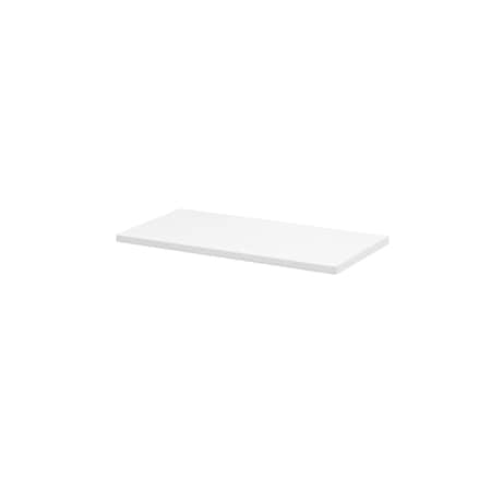 Dolle Lite .75 in. H X 23.6 in. W X 9.8 in. D White Wood Shelf Board 55039