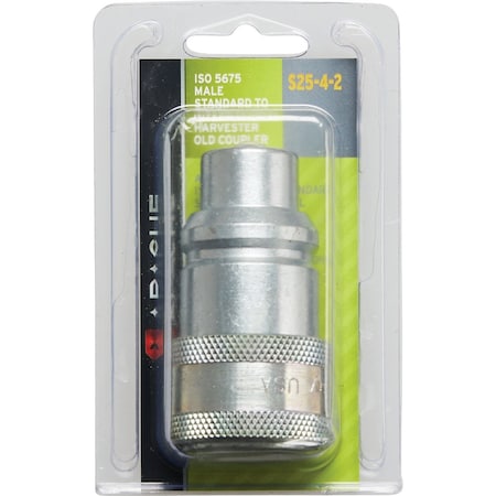 Apache Steel ISO Male Tip to IH Female Body Coupler 39041605