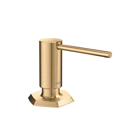 Hansgrohe Locarno Soap Dispenser in Brushed Bronze 04857140
