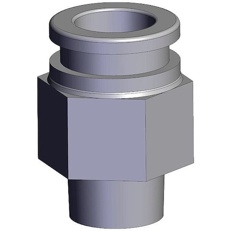 Smc Push-Fit Fitting, Straight KQG2H10-01S