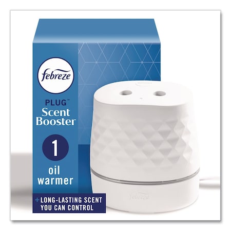 Febreze Plug Scent Booster Oil Diffuser, 4.44 x 5.43 x 4.25, White 14637