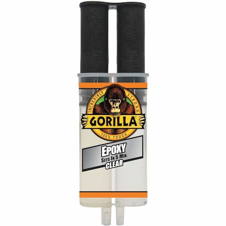 Gorilla Glue Epoxy, 0.85 oz, Dries Clear 4200101