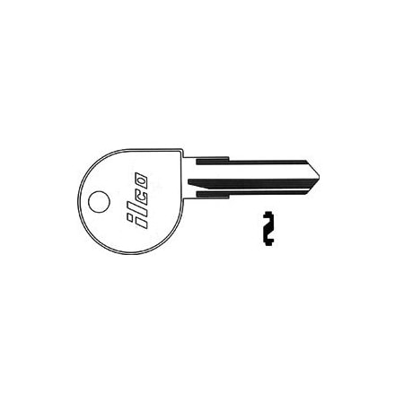 Ilco Unican Harley Davidson Motorcycle Key HYD8