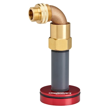 Underhill HoseTap HN-T100 Adapter with HS-101 Brass Swivel And A-BA107FM 3/4''MHTx1''FHT Adapter HN-T100S