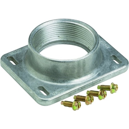 Eaton Cutler-Hammer Conduit Fitting Grounding Connector, 1 in, Aluminum, PVC Coated RH200P