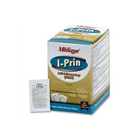 Medique I-Prin Anti-Inflammatory Pain Reliever, Ibuprofen, Unflavored 899-10047