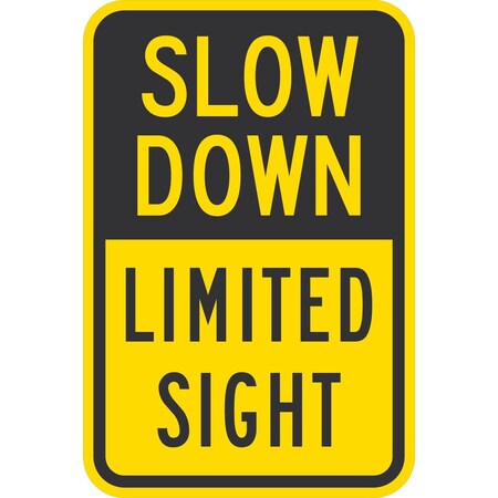 Lyle Slow Down Limited Sight, 12x18, Diamond Grade, Yellow G-2617-DG_12x18