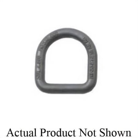 Wallace Forge Standard D-Ring with Style A/B Clip, 6000 lb, 3 x 3 in Ring, 5/8 in Bracket 2328220