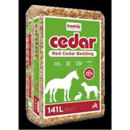 American Wood Fibers 0.4 Cubic ft. Shaving Cedar Bedding for Animals 5288139