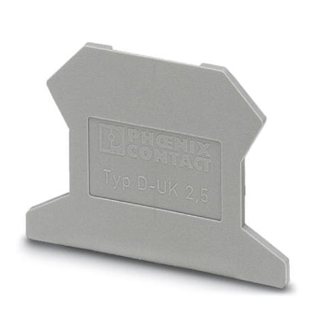 Phoenix Contact D-UK 2 5 End cover length: 42.5 mm 3001022
