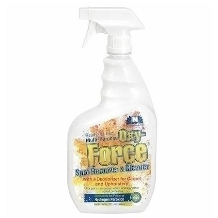 Hospeco Oxy-Force Ready-to-Use Cleaner & Spotter, Quart - Case of 12 32OXYRTU