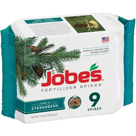 Jobes 0 Fertilizer Spike, Spike, Brown, Slight Ammonia 1311