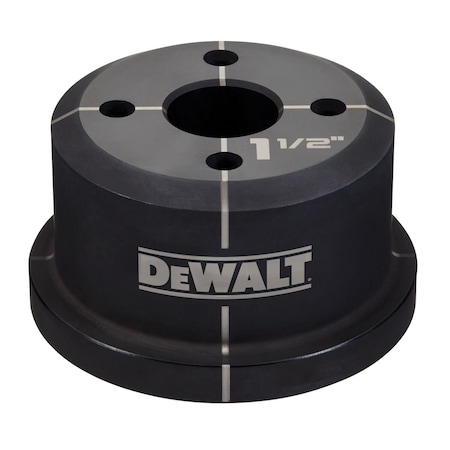 Dewalt Knockout Die, 1 1/2 in Hole Sz DCE600112D