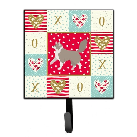 Carolines Treasures 4.25 x 1 x 7 in. Asian Semi Longhaired Cat Love Leash or Key Holder CK5555SH4