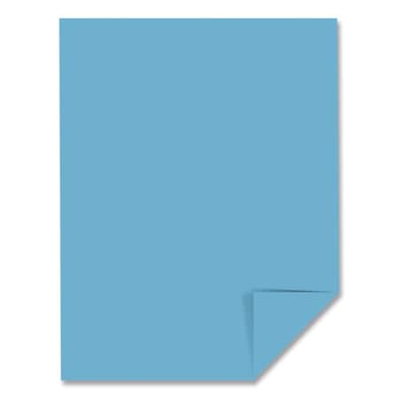 Astrobrights Color Cardstock, 65 lb Cover Weight, 8.5 x 11, Lunar Blue, 2000PK 22721CT