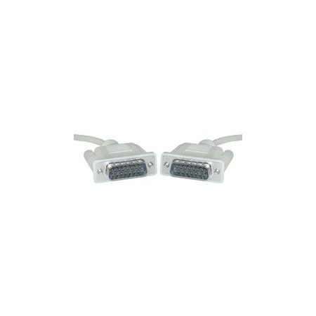 Swe-Tech 3C Apple/Mac Monitor Cable, DB15 Male, 15 Conductor, 6 foot FWT10D2-01106