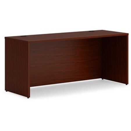 Seatsolutions 66 in. Shell Credenza, Mahogany SE2490605