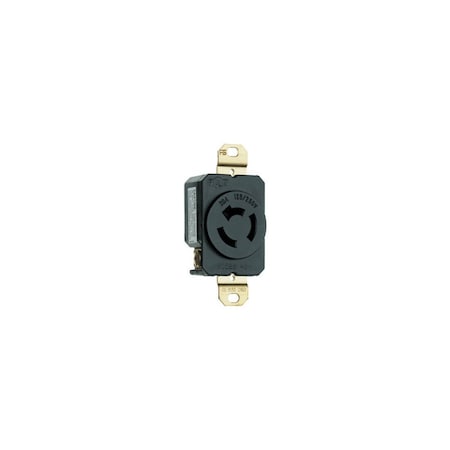 Pass & Seymour 20A 250V BLK LockOutlet 7310