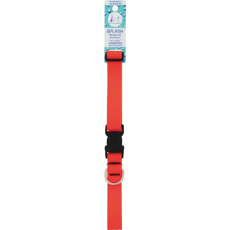 Lupine 1'' Waterproof Neon Orange 16 to 28'' Adjustable Collar 28553