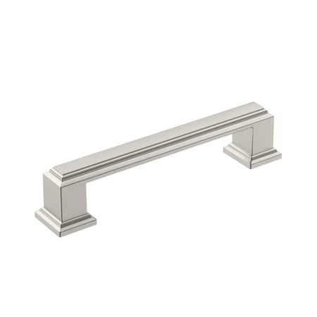 Amerock Appoint 3-3/4 in 96 mm Center-to-Center Satin Nickel Cabinet Pull BP36759G10