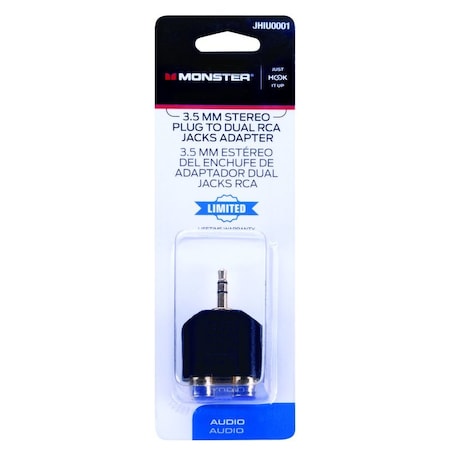 Monster Cable Just Hook It Up Audio Visual Adapter JHIU0001