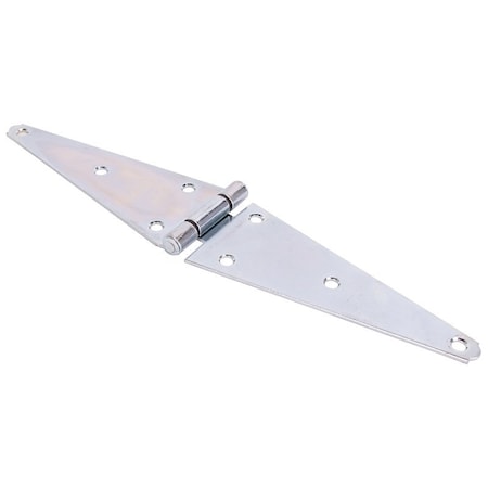 Prosource Strap Hinge, 2.8 mm Thick Leaf, Steel, 180 Range of Motion, Screw Mount Mounting HSH-Z08-013L