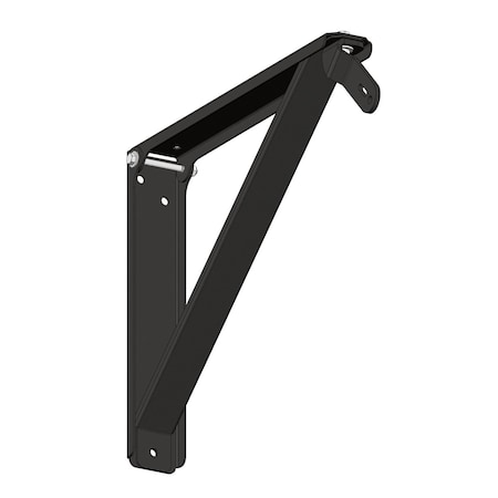 Schaefer Mounting Bracket, Black, Steel, 21 in L WM24D-B