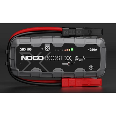 Noco Car Battery Jump Starter, 4250A Portable 12V Lithium, 10.0L Gas/8.0L Diesel, GBX155 806259