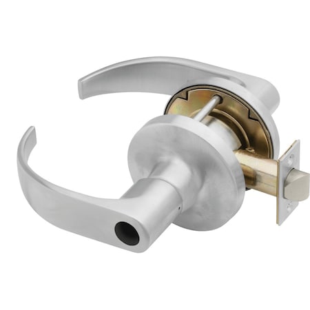 Falcon Grade 1 Office Cylindrical Lock, Less Cylinder, Quantum Lever, Standard Rose, Satin Chrome Finish, T521LD Q 626