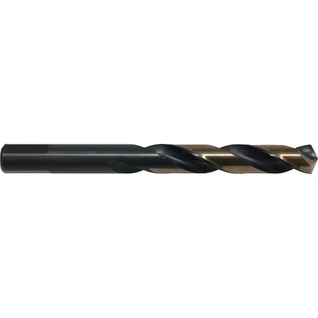 Cle-Line 9/32 HSS 135 Degree Heavy Duty Mechanics Length Drill Cle-Line 1875R Black & Gold RHS/RHC Bulk 400/Box C23844BP