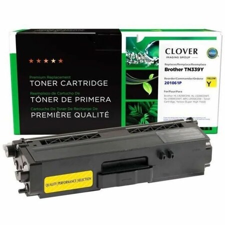 Clover Imaging Group Imaging Remanufactured Super High Yield Yellow Toner Cartridge 201061P