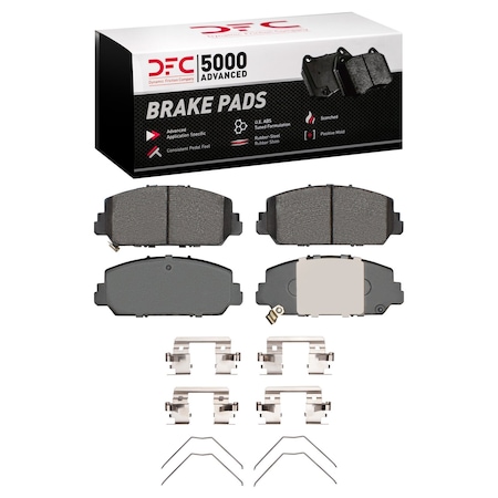 Dfc 5000 Advanced Disc Brake Pad Set,  1551-1697-01