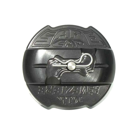 Powerplay WCC301 16 lbs Anodized Safecap Radiator Cap, Black PO3633265