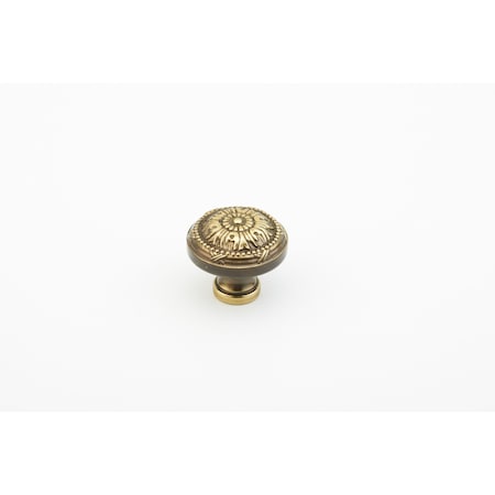 Schaub 1-1/4in Versailles Cabinet Knob Antique Light Polish Finish 751-ALP