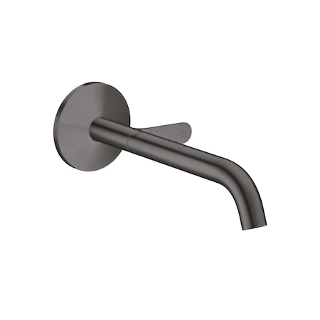 Axor ONE Wall-Mounted Single-Handle Faucet Select, 1.2 GPM in Brushed Black Chrome 48112341
