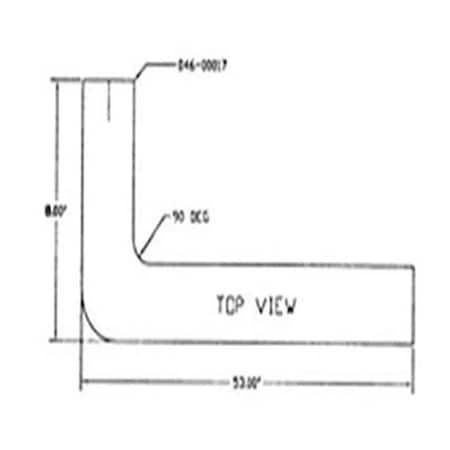 Cummins Exhaust Tail Pipe C7B-4600563