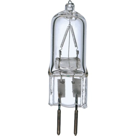 Satco 100W 120V Clear Bi-Pin GY6.35 Base T4 Halogen Special Purpose Light Bulb S3419