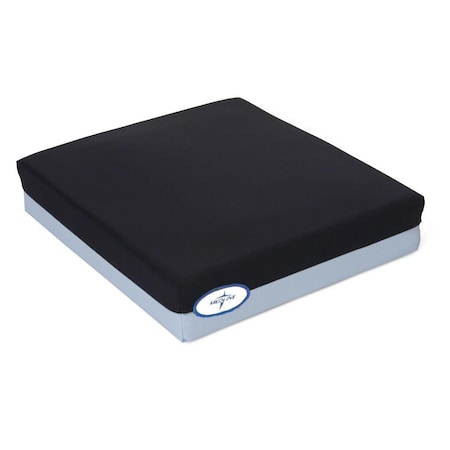 Medline Gel Foam Pressure Redistribution Cushion for Wheelchair, 16in x 16in x 3in MSCPRC31616