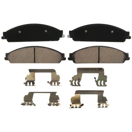 Wagner Brake QuickStop Front Disc Brake Pad Set Ceramic, ZD1070