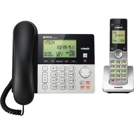 Vtech CS6949 DECT 60 Standard Phone Black, Silver, Gray VTECS6949