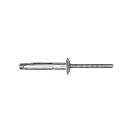 Auveco Rivet Klamp Tite 3/16in Diameter 3/8in-9/16in Grip, 50PK 13768