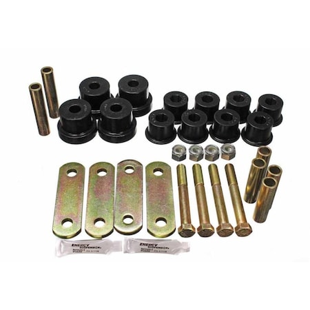 Omnisports 3.2134G Heavy Duty Shackle Set - Black OM3621691