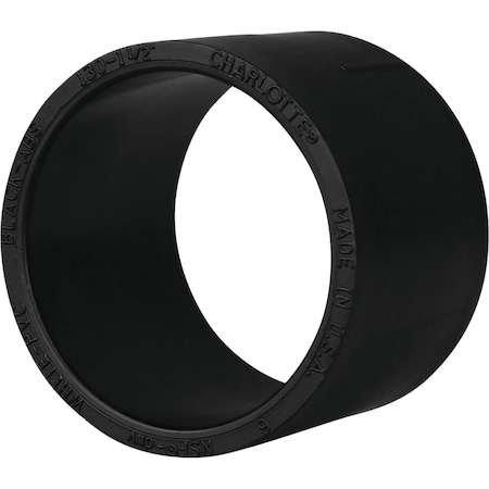 Charlotte Pipe And Foundry 1-1/2'' No Stop Hub x Hub Repair ABS Coupling ABS 00130 0600HA