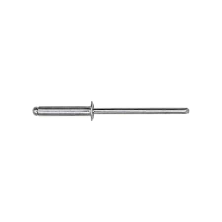 Auveco Blind Rivet 1/4in Head Diameter 5/8in Rivet Length, 100PK 16032