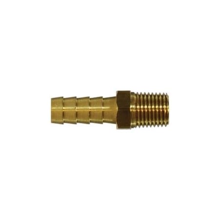 First Fitting & Fastener 1 X 1/2 MPT BRASS HOSE BARB 32307MID