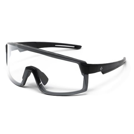 Studson The Sentinal Safety Glasses ANSI Z87+ Clear/Black One Size, OS SENT-CZ87
