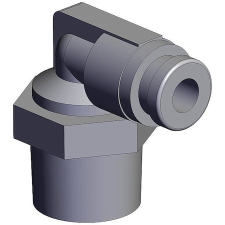 Smc Push-Fit Fitting, Elbow KQG2L01-N01S
