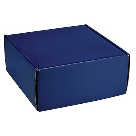 Nashville Wraps Navy Blue Gourmet Shipping Box, 9x9x4", 6PK 52NB