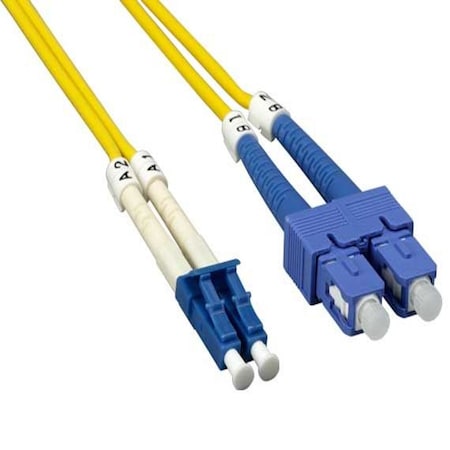 Sanoxy 1m LC/SC Duplex 9/125 Single Mode Fiber Optic Cable SNX-CBL-LDR-FB102-9201